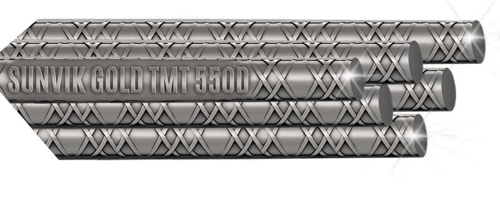 Sunvik Steels 550D TMT Bars
