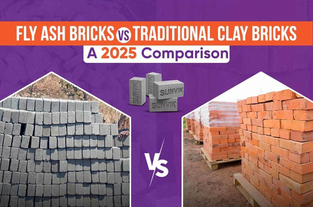 Fly Ash Bricks vs Traditional Clay Bricks A 2025 Comparison