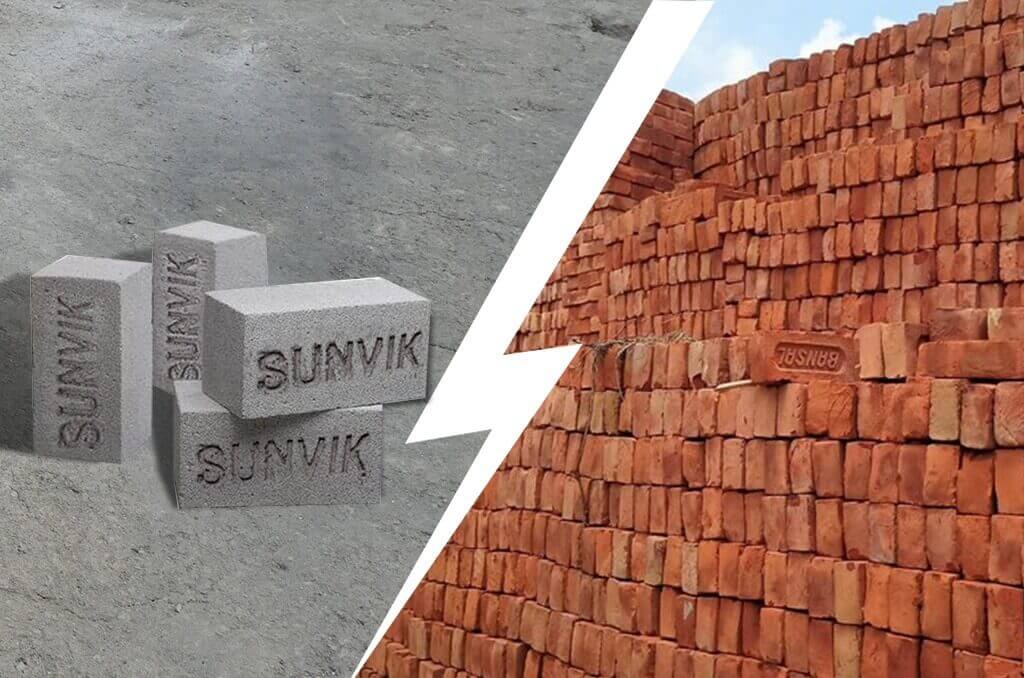 Fly Ash Bricks vs Clay Bricks