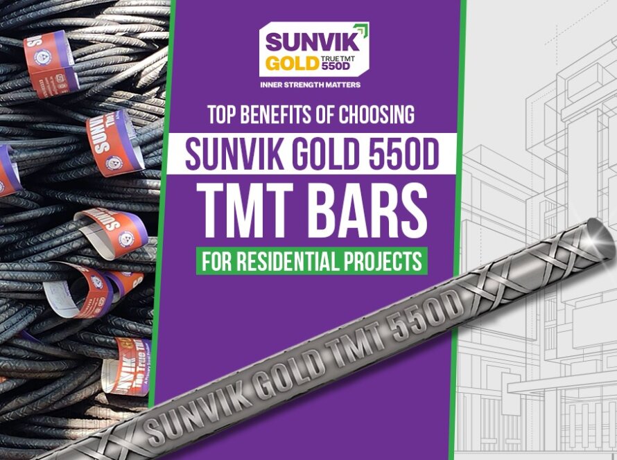 Top Benefits of Choosing Sunvik TMT Bars for Residential Projects
