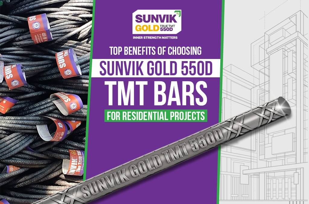 Top Benefits of Choosing Sunvik TMT Bars for Residential Projects