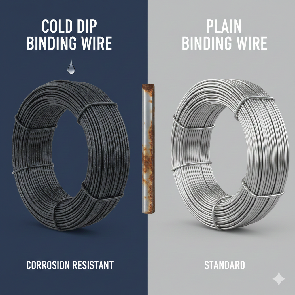 What Is Cold Dip Binding Wire