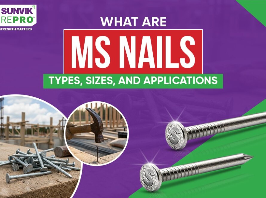 What Are MS Nails Types, Sizes, and Applications