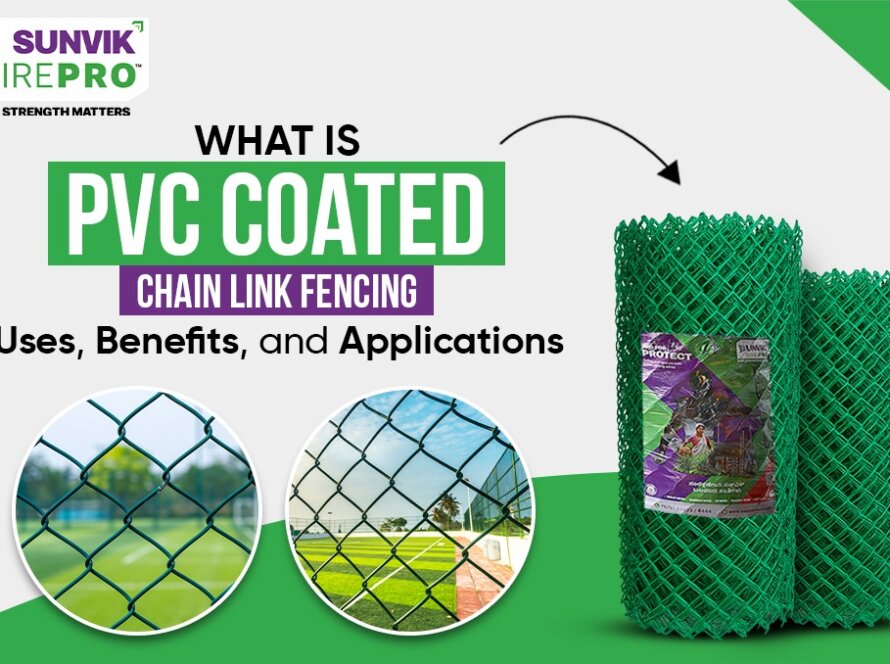 What Is PVC Coated Chain Link Fencing Uses, Benefits, and Applications