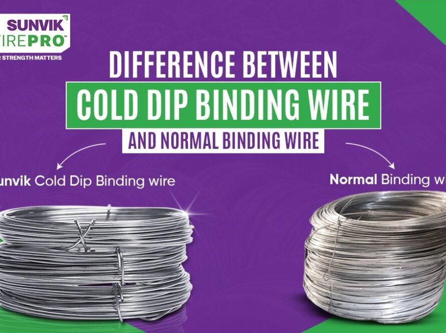 Difference Between Cold Dip Binding Wire and Normal Binding Wire