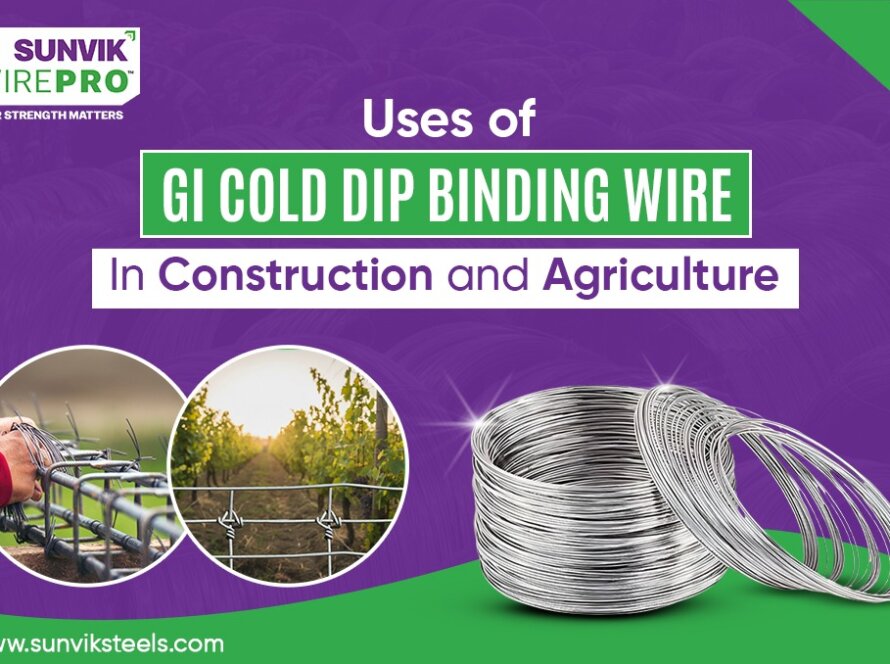 Uses of GI Cold Dip Binding Wire in Construction and Agriculture