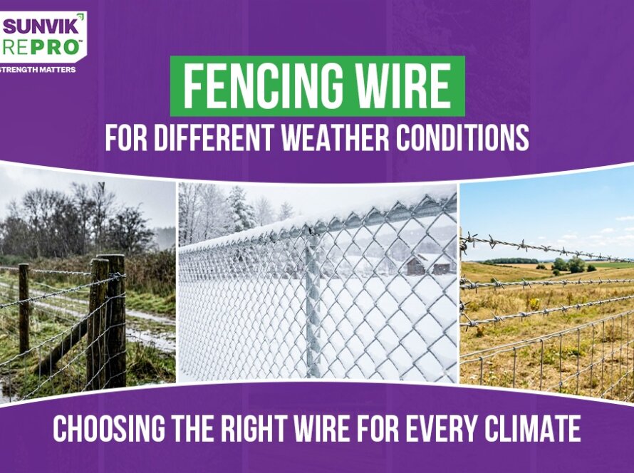 Fencing Wire for Different Weather Conditions Choosing the Right Wire for Every Climate