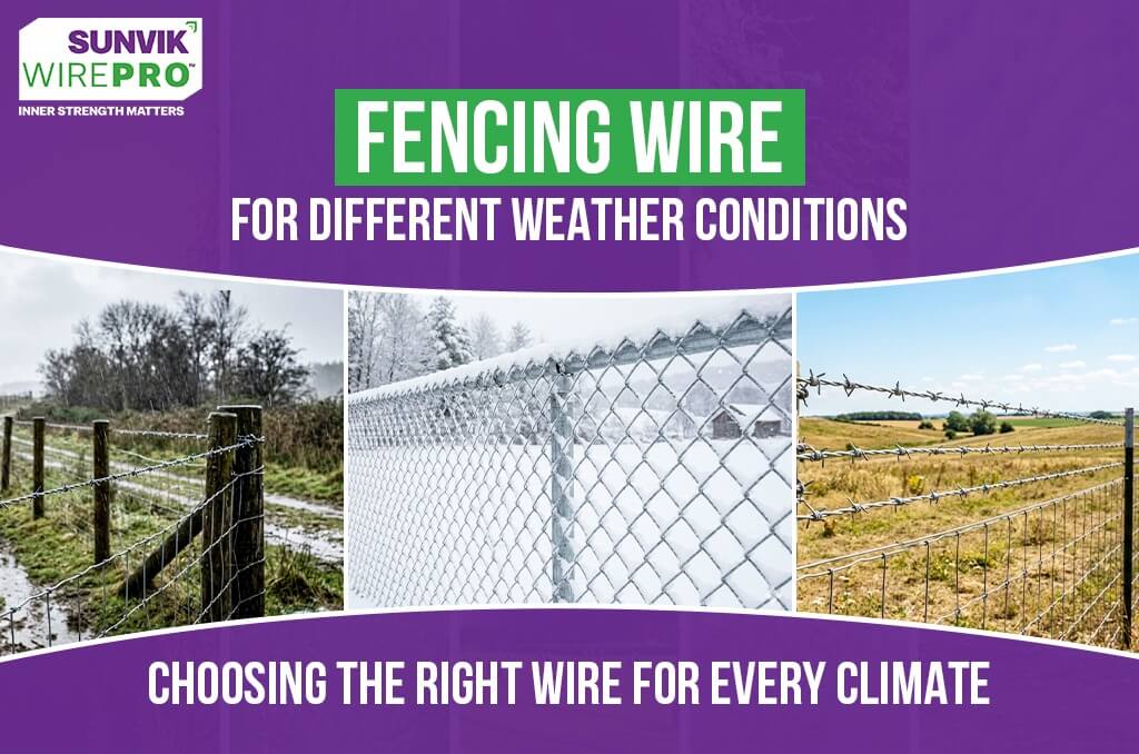 Fencing Wire for Different Weather Conditions Choosing the Right Wire for Every Climate
