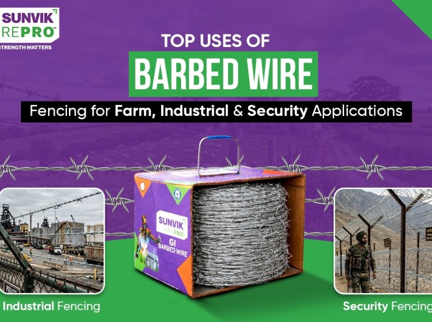 Top Uses of Barbed Wire Fencing for Farm, Industrial & Security Applications