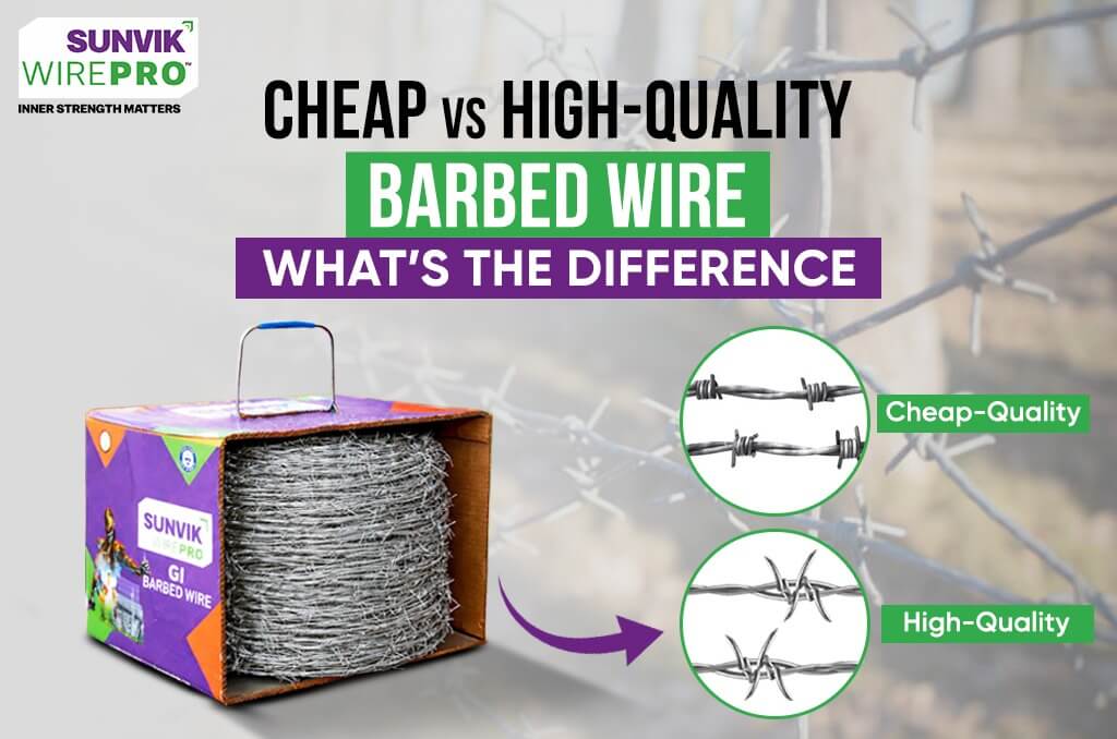 Cheap vs High-Quality Barbed Wire What’s the Real Difference