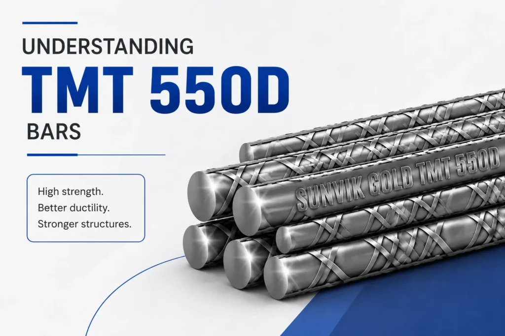 550D TMT Bars