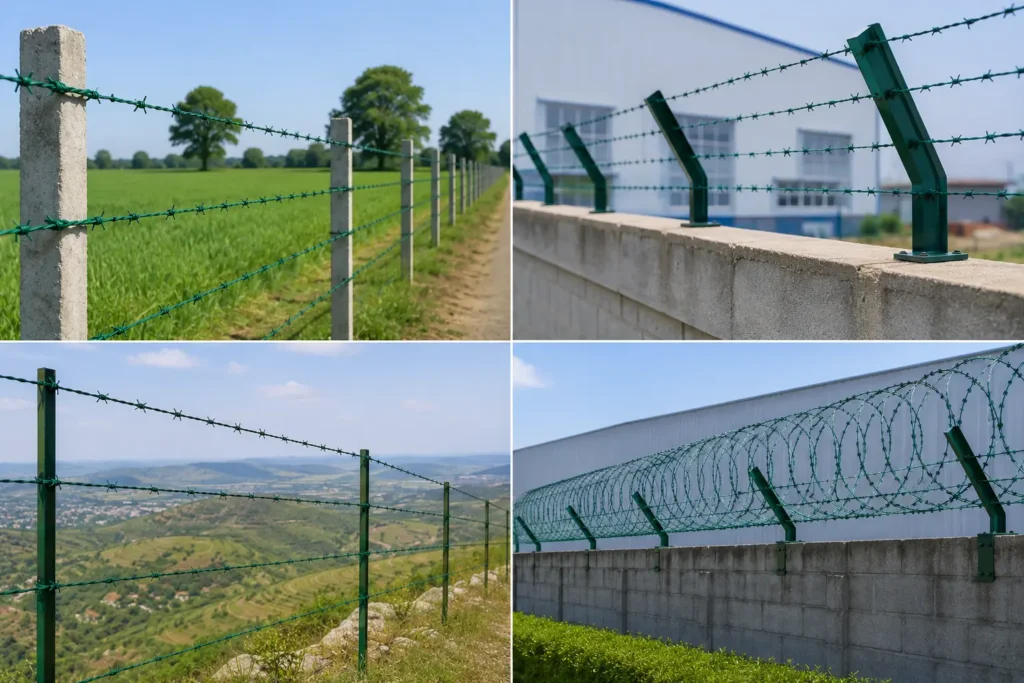 PVC Coated Barbed Wire