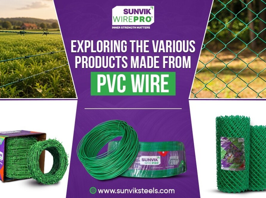 Exploring the Various Products Made from PVC Wire