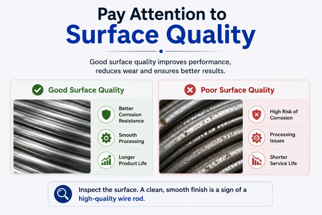 Wire Rod Pay Attention to Surface Quality