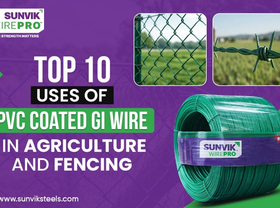 PVC Coated GI Wire in Agriculture and Fencing